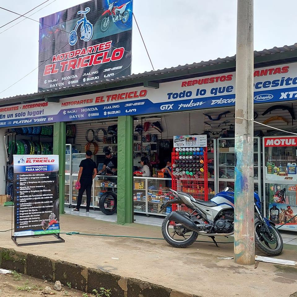 Motopartes Triciclo - Productos